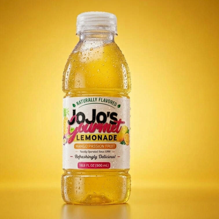 MANGO PASSION FRUIT A bright tropical option that expands the lineup beyond traditional lemonade flavors.